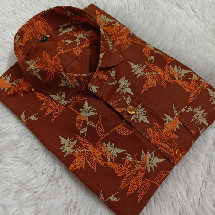 Men's Cotton Half Shirt TS - 326