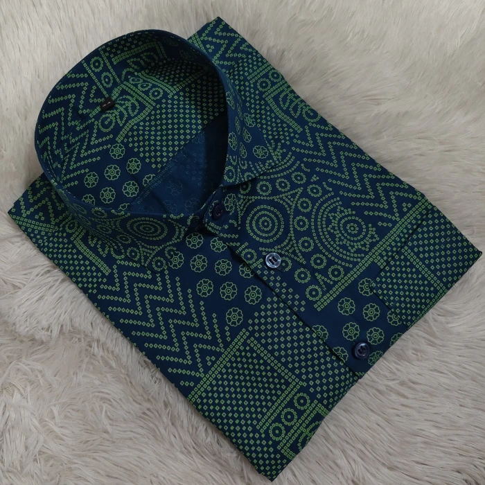 Men's Cotton Half Shirt TS - 333