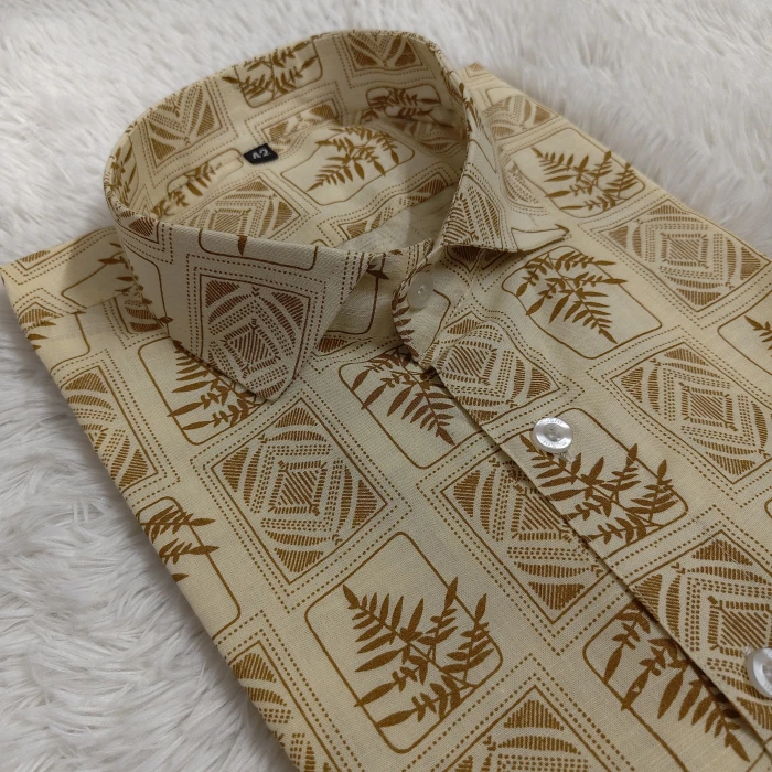 Men's Cotton Half Shirt TS - 325